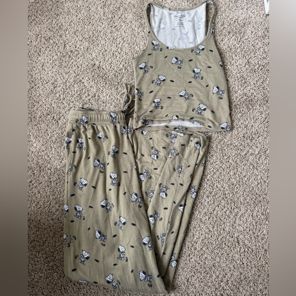 Halloween Snoopy Pajama Set